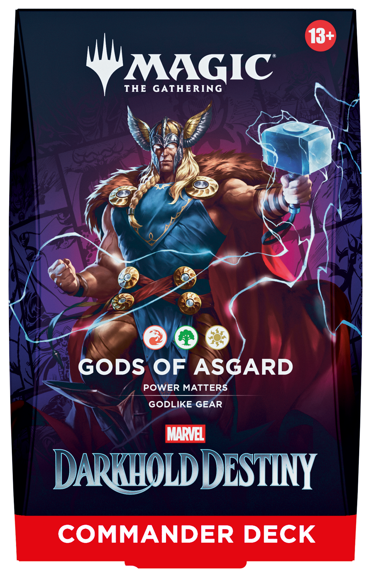 Marvel Darkhold Destiny Commander Decks – Gods of Asgard ESP