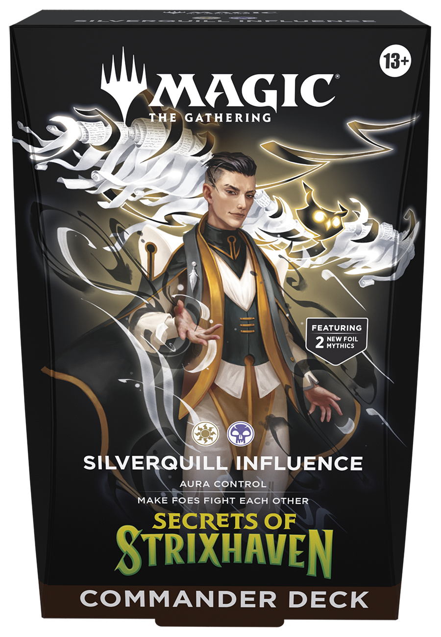 Secrets of Strixhaven - Silverquill Influence Commander Decks