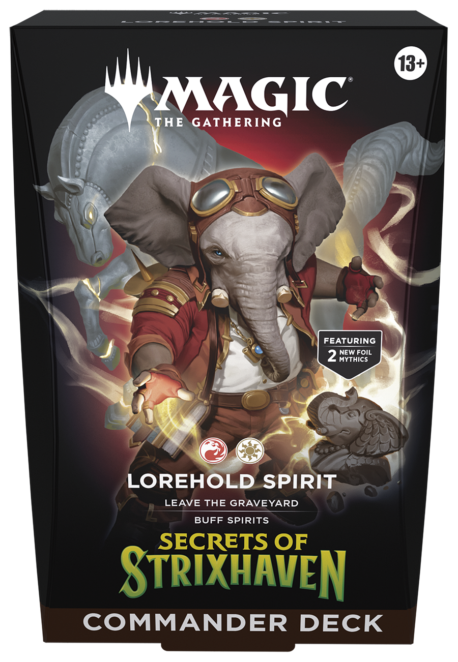 Secrets of Strixhaven -Lorehold Spirit Commander Decks