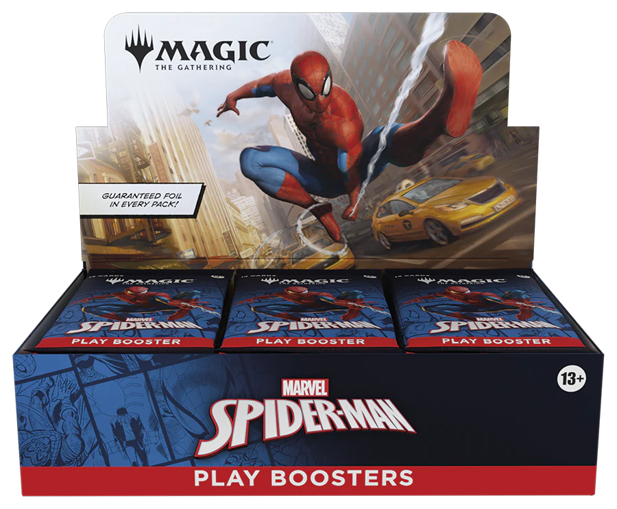 Marvel Spider Man - Play Booster Display
