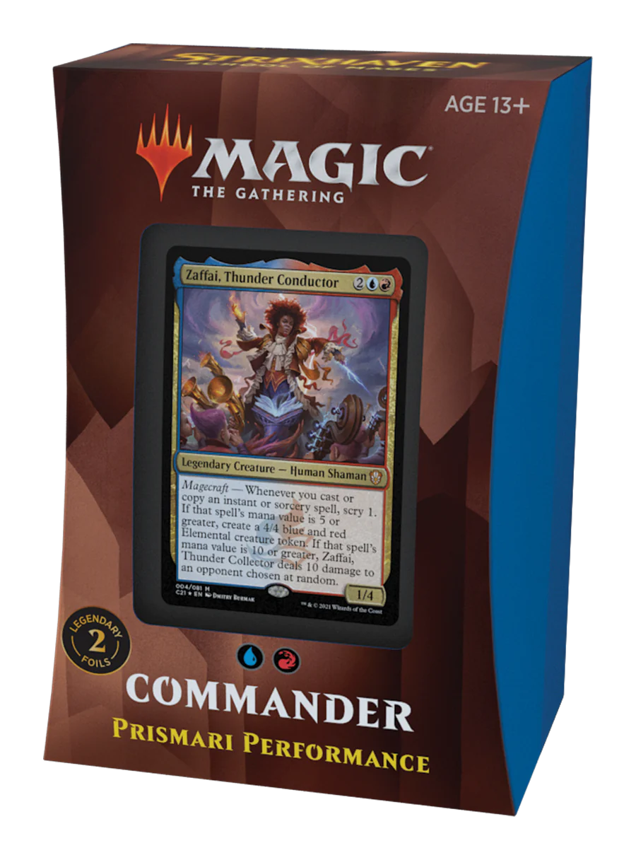 Magic the Gathering: Strixhaven Commander Prismari Performance