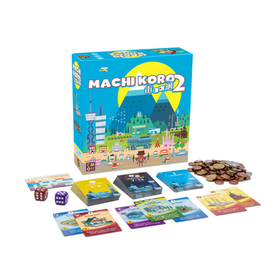 Machi Koro 2da Edición | Juegos de mesa para todas las edades en PiedraBruja Chile