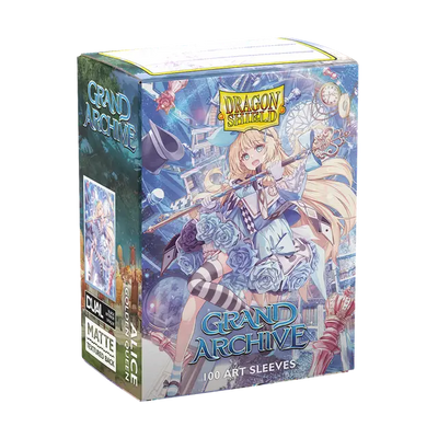 Matte Dual Art Sleeves - Grand Archive Alice Orleane x100 | Fundas y accesorios Dragon Shield para cartas TCG en PiedraBruja Chile