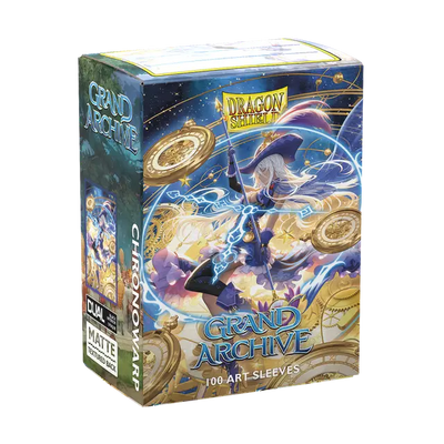 Matte Dual Art Sleeves - Grand Archive Chronowarp x100 | Fundas y accesorios Dragon Shield para cartas TCG en PiedraBruja Chile