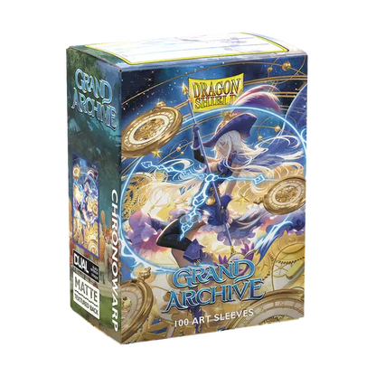 Matte Dual Art Sleeves - Grand Archive Chronowarp x100 | Fundas y accesorios Dragon Shield para cartas TCG en PiedraBruja Chile