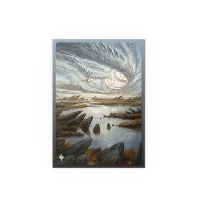 Matte Dual Art Sleeves - Landfall Series Marsh Flats x100 | Fundas y accesorios Dragon Shield para cartas TCG en PiedraBruja Chile