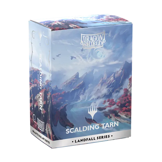 Matte Dual Art Sleeves - Landfall Series Scalding Tarn x100