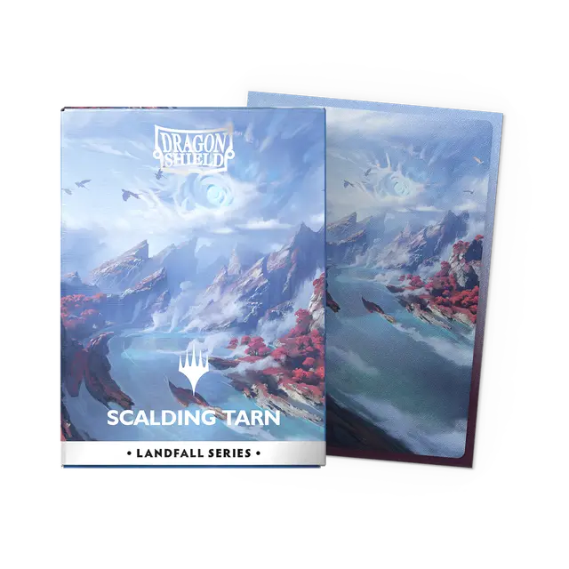 Matte Dual Art Sleeves - Landfall Series Scalding Tarn x100