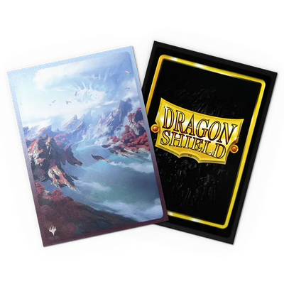 Matte Dual Art Sleeves - Landfall Series Scalding Tarn x100 | Fundas y accesorios Dragon Shield para cartas TCG en PiedraBruja Chile