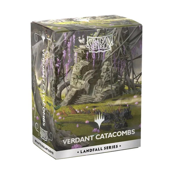 Verdant Catacombs Matte Dual Art Sleeves Dragon Shield | Piedra