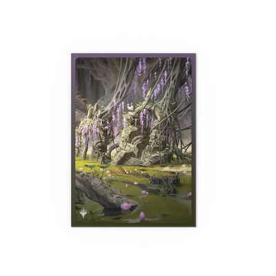 Matte Dual Art Sleeves - Landfall Series Verdant Catacombs x100 | Fundas y accesorios Dragon Shield para cartas TCG en PiedraBruja Chile