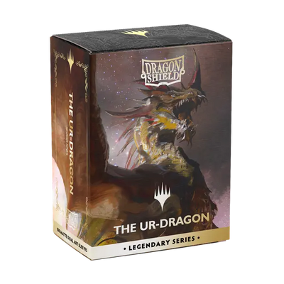 Matte Dual Art Sleeves - Legendary Series The Ur-Dragon x100 | Fundas y accesorios Dragon Shield para cartas TCG en PiedraBruja Chile