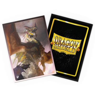 Matte Dual Art Sleeves - Legendary Series The Ur-Dragon x100 | Fundas y accesorios Dragon Shield para cartas TCG en PiedraBruja Chile