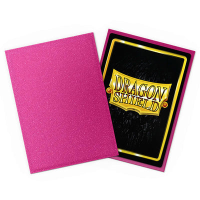 Matte Dual Sleeves - Sparkles Pink Sapphire | Fundas y accesorios Dragon Shield para cartas TCG en PiedraBruja Chile