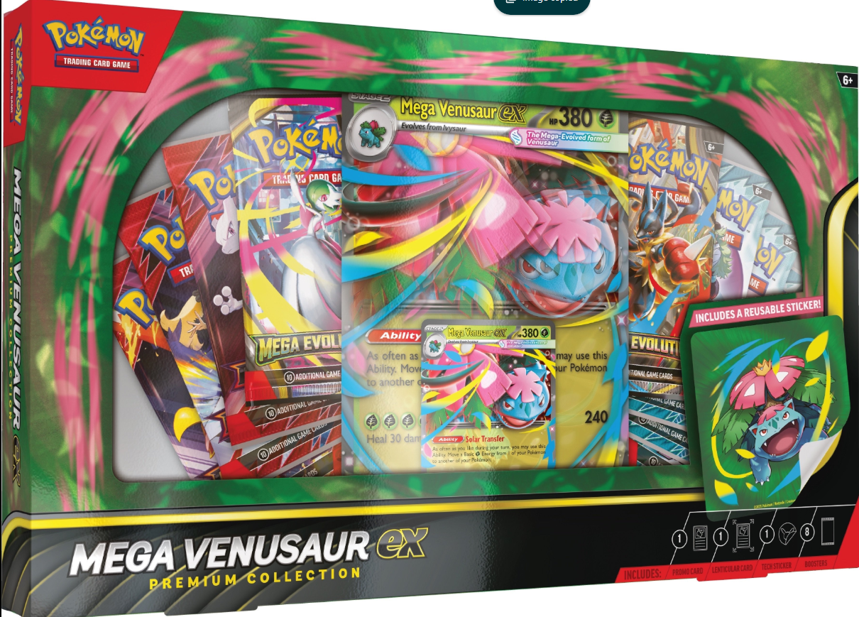 Mega Venusaur ex Premium Collection