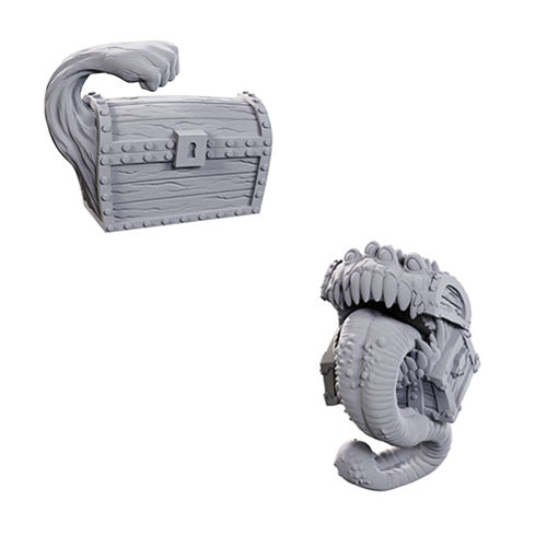 Wizkids Nolzur's Marvelous Miniatures: Unpainted Minis - 50th Anniversary - Mimics Limited Edition