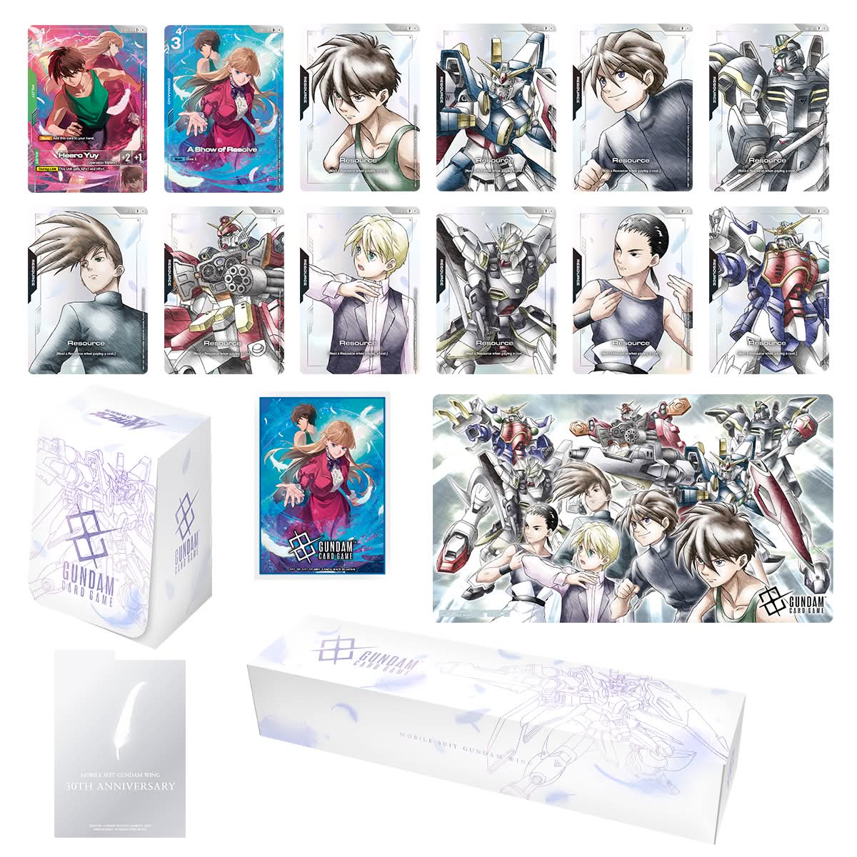 Mobile Suit Gundam Wing (PB01) - Premium Accessory Set | Gundam Card Game y productos relacionados en PiedraBruja Chile