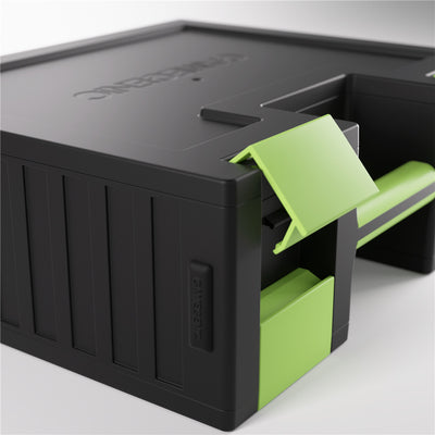 Game Castle - Black/Green | Accesorios Gamegenic para TCG en PiedraBruja Chile