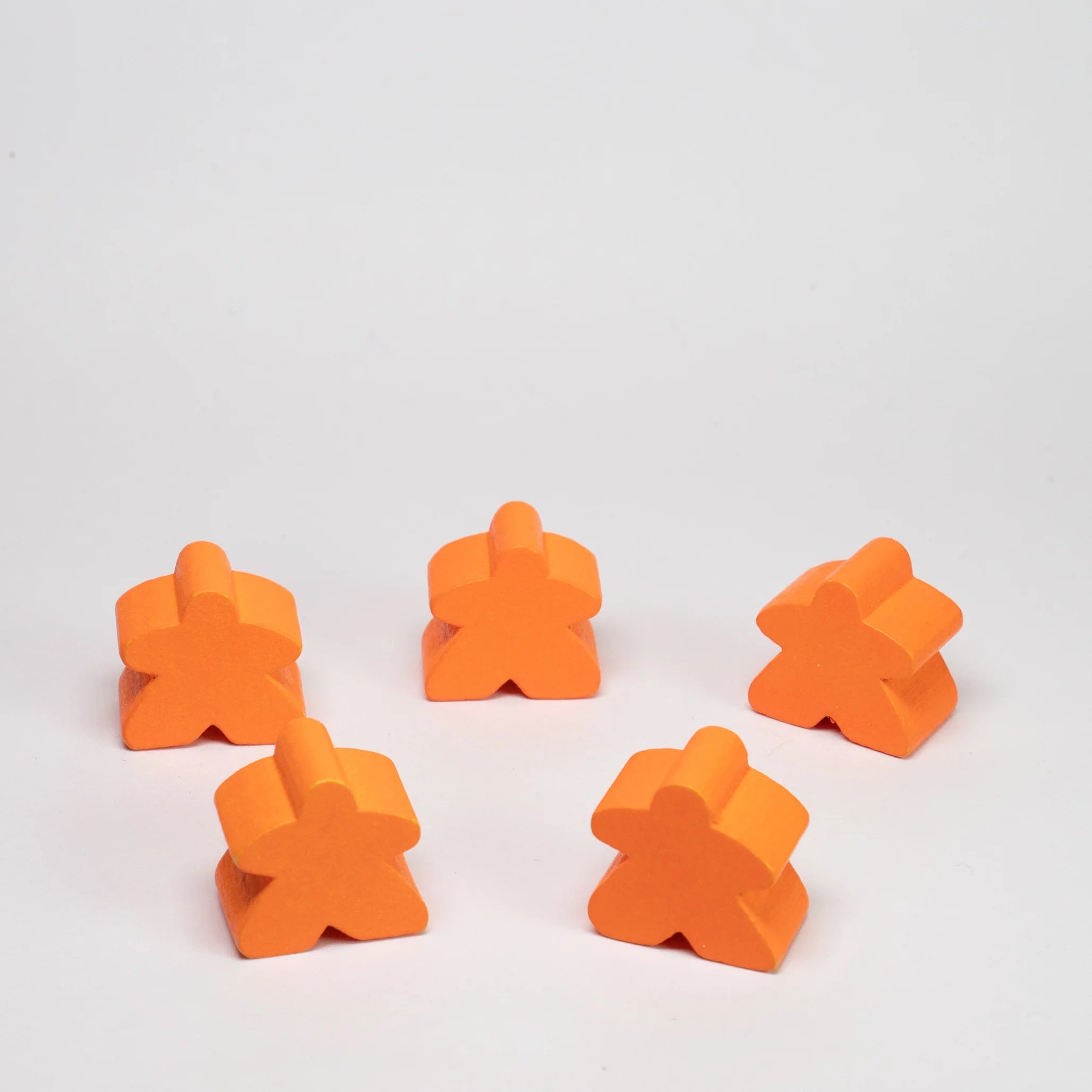 Blister de Meeples Naranja (x8) - Fichas para Juegos de Mesa
