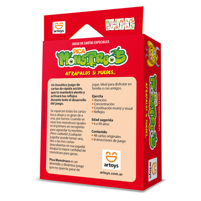 Pica Monstruos | Juegos de mesa para todas las edades en PiedraBruja Chile