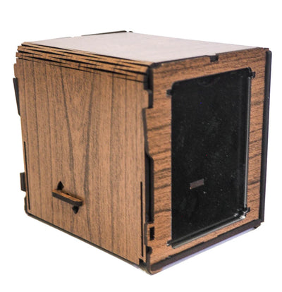 Deckbox: Portamazo +100 - Madera y Eco Cuero | Accesorios para juegos de cartas coleccionables en PiedraBruja Chile