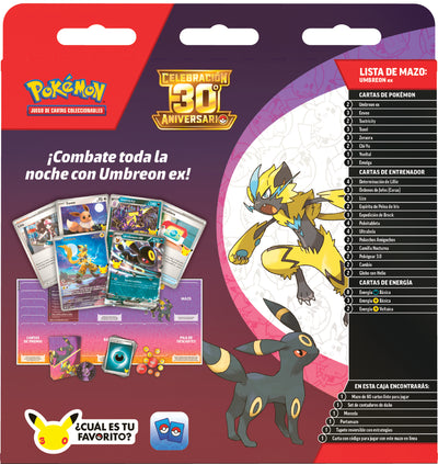 Pokemon TCG 30th Celebration Umbreon EX - Battle Deck ING