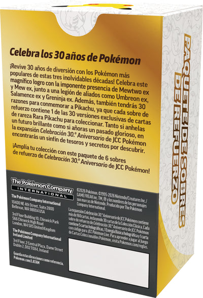 Pokemon TCG 30th Celebration - Booster Bundle ESP