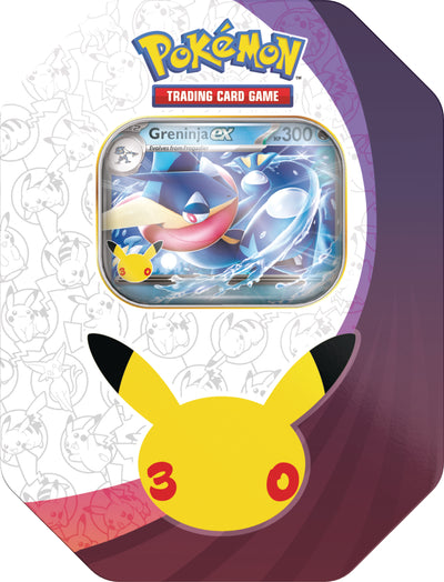 Pokemon TCG 30th Celebration - Greninja EX Tin ING