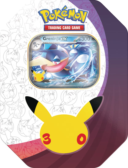 Pokemon TCG 30th Celebration - Greninja EX Tin ING