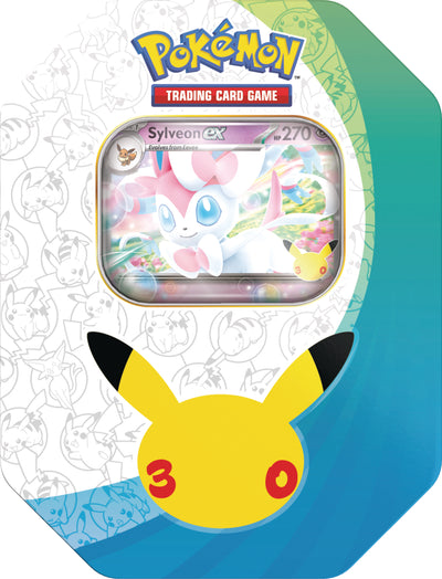 Pokemon TCG 30th Celebration - Sylveon EX Tin ING