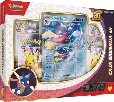 Pokemon TCG 30th Celebration - Greninja EX Box ESP