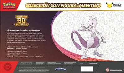 Pokemon TCG 30th Celebration - Mewtwo Figure Collection ESP