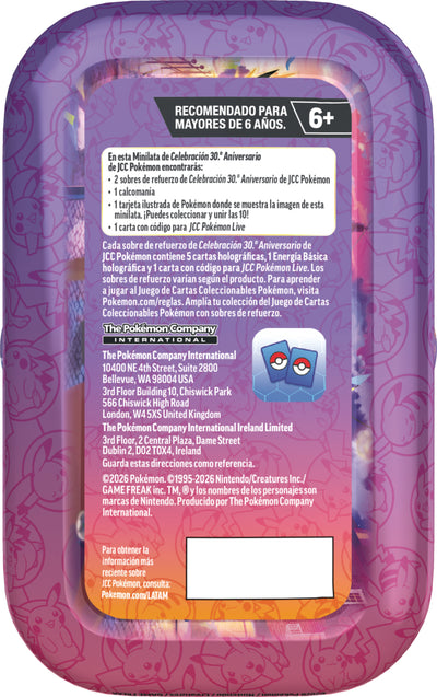 Pokemon TCG 30th Celebration - Mini Tin ESP