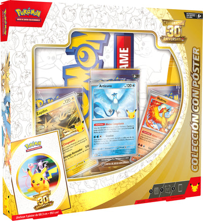 Pokemon TCG 30th Celebration - Poster Collection ESP