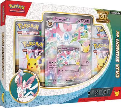 Pokemon TCG 30th Celebration - Sylveon EX Box ESP