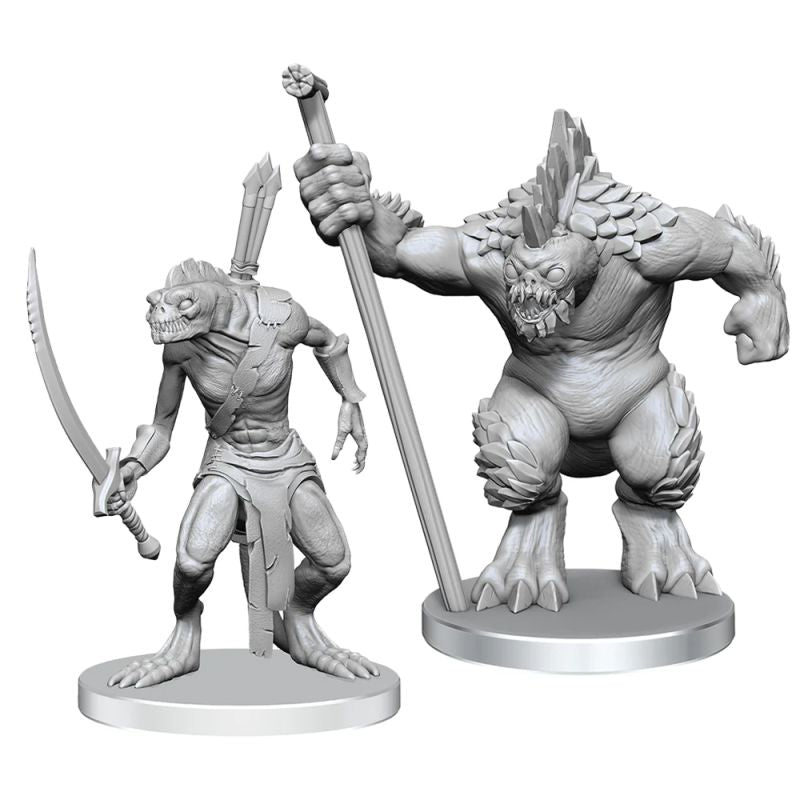 Pathfinder Miniatures - Wave 26 Xulgath Skirmisher & Stoneliege