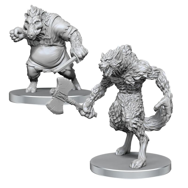 Pathfinder Miniatures - Wave 26 Werewolf & Wereboar