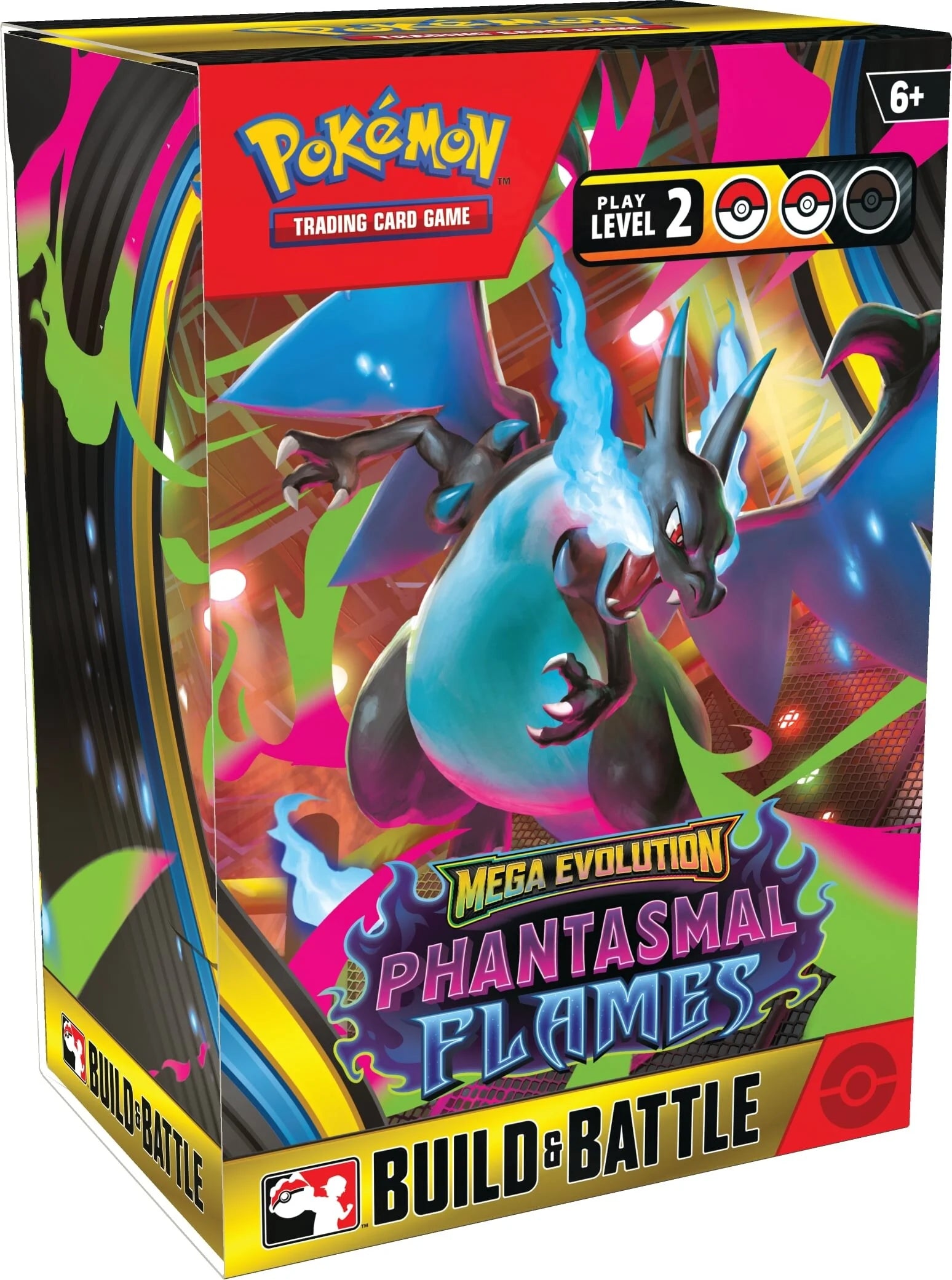 Pokemon TCG: Mega Evolutions - Phantasmal Flames Build & Battle Box