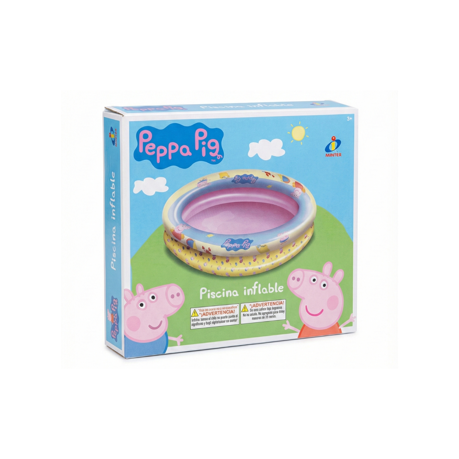 Piscina Inflable Peppa Pig 2 Anillos: Verano Divertido | Piedra Bruja