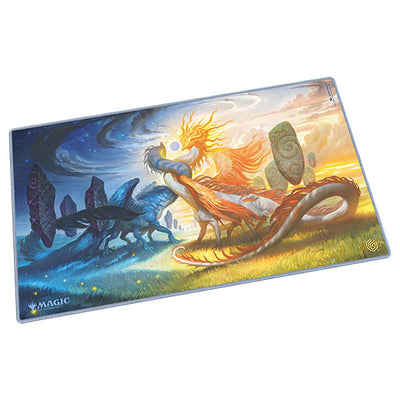 Playmat - Lorwyn Eclipsed Green Mythic | Accesorios para juegos de cartas coleccionables en PiedraBruja Chile