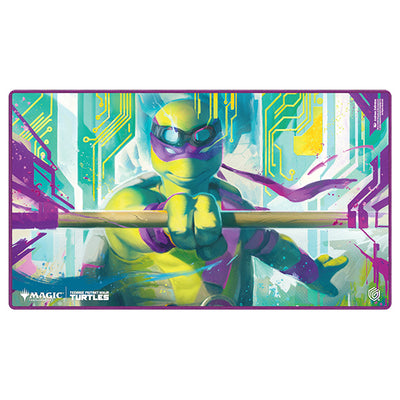 Playmat - Teenage Mutant Ninja Turtles Donatello's Technique | Accesorios para juegos de cartas coleccionables en PiedraBruja Chile