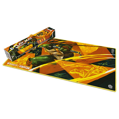 Playmat - Teenage Mutant Ninja Turtles Michelangelo's Technique | Accesorios para juegos de cartas coleccionables en PiedraBruja Chile