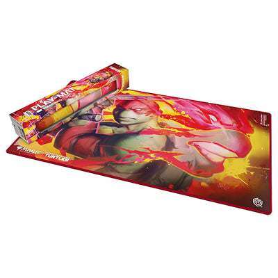 Playmat - Teenage Mutant Ninja Turtles Raphael's Technique | Accesorios para juegos de cartas coleccionables en PiedraBruja Chile