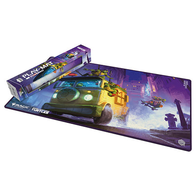 Playmat - Teenage Mutant Ninja Turtles Turtle Van | Accesorios para juegos de cartas coleccionables en PiedraBruja Chile