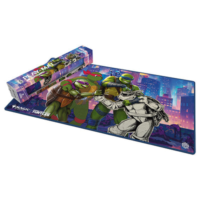 Playmat - Teenage Mutant Ninja Turtles Turtles Forever | Accesorios para juegos de cartas coleccionables en PiedraBruja Chile