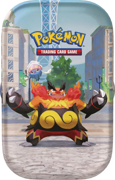 Luminose City - Mini Tin ESP | Pokémon TCG, sobres, cartas pokemon y coleccionables en PiedraBruja Chile