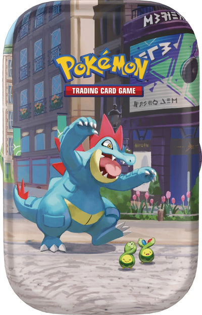 Luminose City - Mini Tin ESP | Pokémon TCG, sobres, cartas pokemon y coleccionables en PiedraBruja Chile
