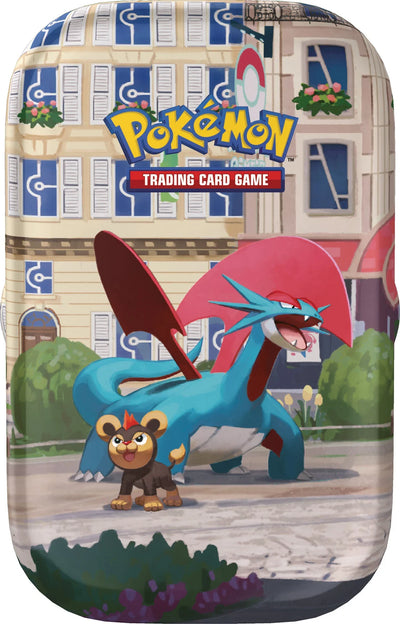 Luminose City - Mini Tin ESP | Pokémon TCG, sobres, cartas pokemon y coleccionables en PiedraBruja Chile