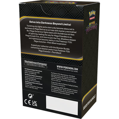 Mega Evolution Pitch Black Booster Bundle ESP | Pokémon TCG, sobres, cartas pokemon y coleccionables en PiedraBruja Chile