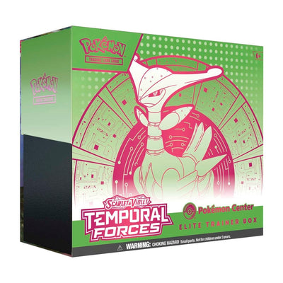 Temporal Forces Iron Leaves - Elite Trainer Box ESP | Pokémon TCG, sobres, cartas pokemon y coleccionables en PiedraBruja Chile